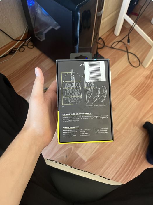 Мышка xtrfy m42 rgb