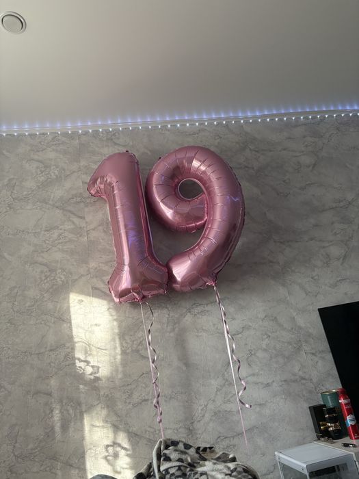 Шары цифры 19 1 и 9