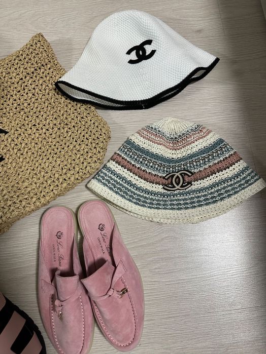 Панама Chanel белая