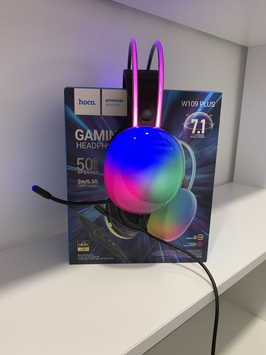 Нашуники Hoco с микрофоном