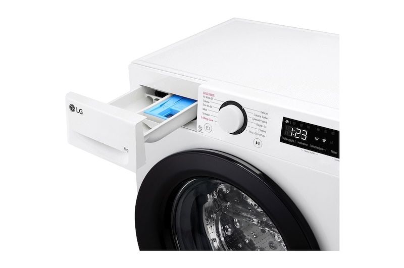 LG  8 кг пералня AI DD™ Slimline | Серия R3 Клас A -10% | 1200 об/мин