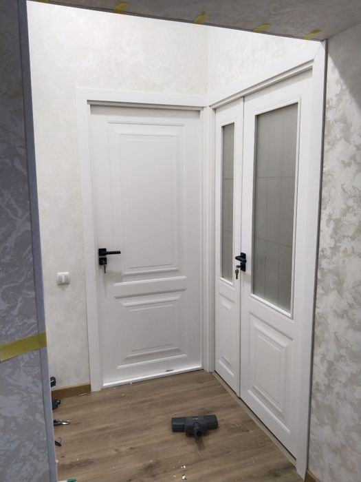 Установка МДФ Дверей