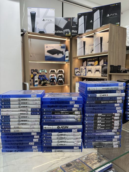 Продаем диски playstation ps4 ps5