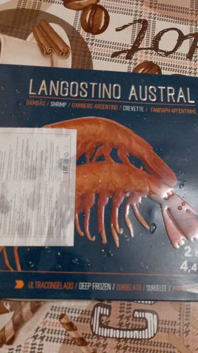 Лангустины l2,коробка 2 кг