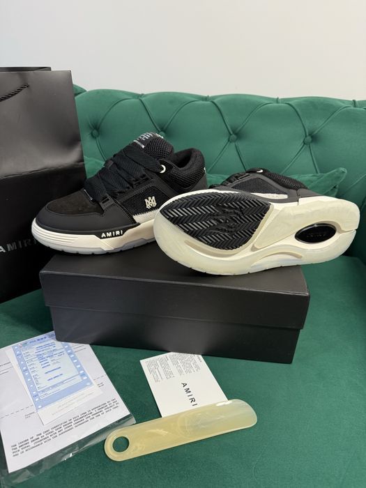 Adidasi Amiri MA-1 piele naturala 100% Full Box colectie noua Premium