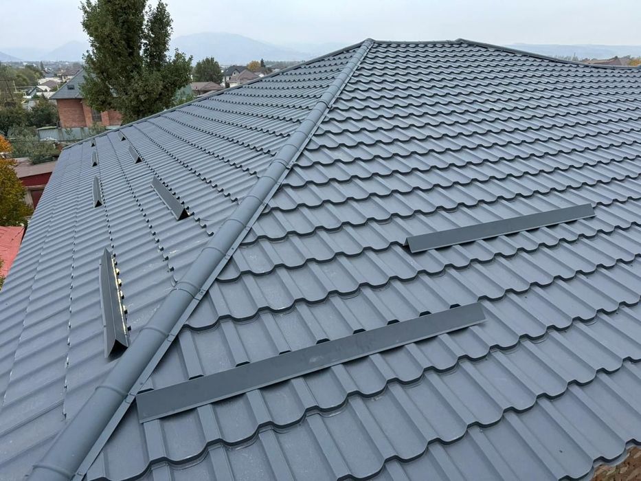 Металлосайдинг и металлочерепица