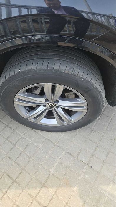 Оригинални джанти за VW Touareg R + летни гуми - 4 бр.
