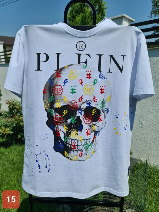 Promotie-Oferta-Reducere-Discount-Tricou-PP-Philipp-Plein-Model-Nou-Calitate-Premium-Bumbac-M-Stoc-Poze-Reale