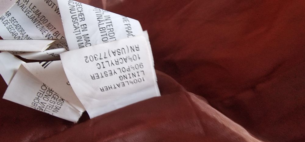 Jacheta piele naturala cu guler de blana femei