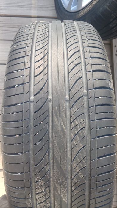Шины летние б/у с титановыми дисками