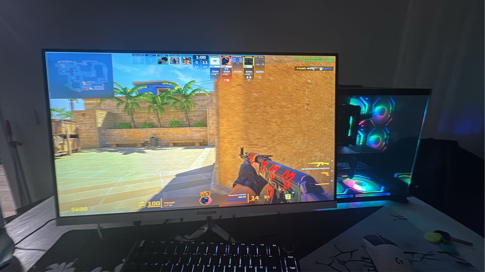 Монитор каском 300 герцовый