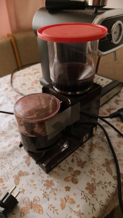 Set Espressor manual și râșniță cafea profesionala