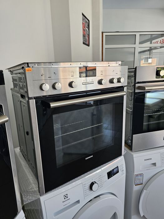 Фурна за вграждане с керамичен плот  SIEMENS