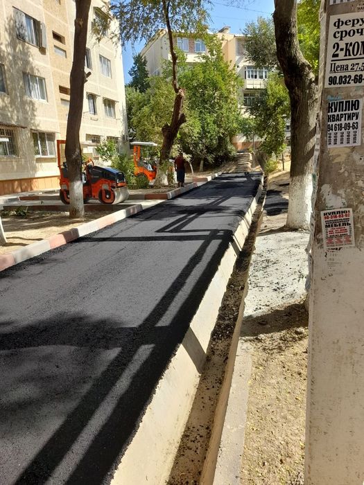 Asfaltlash xizmati tez va sifatli