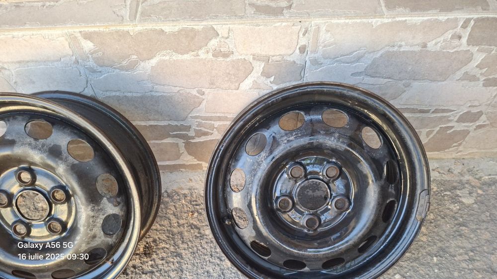 Jante oțel,15 țoli,skoda octavia 2,vw passat b5. Aaudi a4  5x112