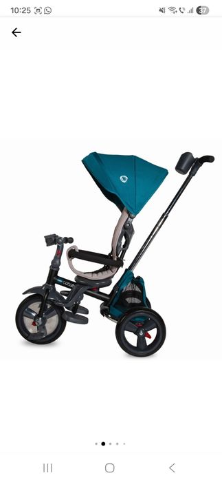 Vând Tricicleta multifunctionala 4in1 cu sezut reversibil Coccolle Velo Verde