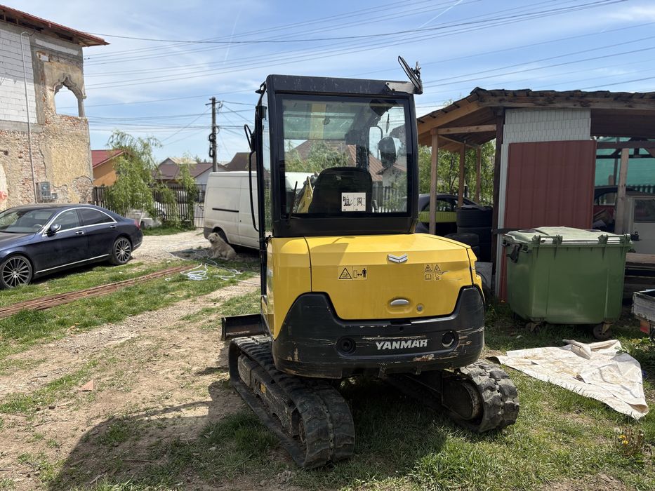 Mini excavator YANMAR SV26 2.8 T 2019 1700 ORE, TVA DEDUCTIBIL