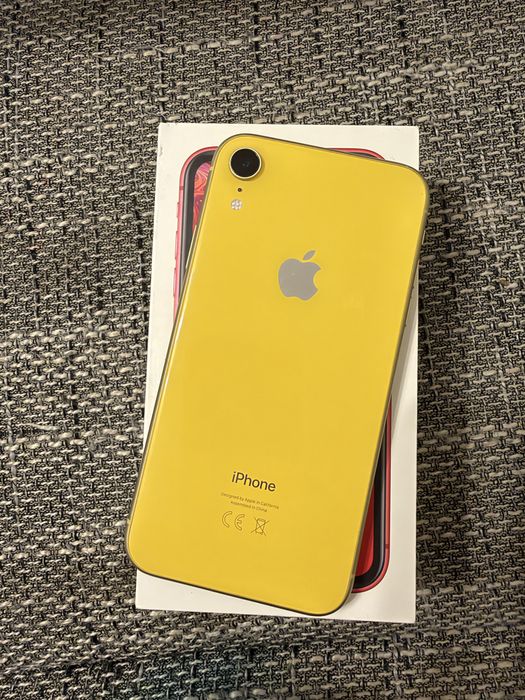 IPhone XR 128GB Yellow – Baterie 90% – Grad B Oradea • OLX.ro