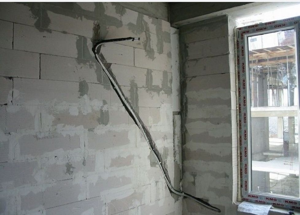 Установка кондиционеров.