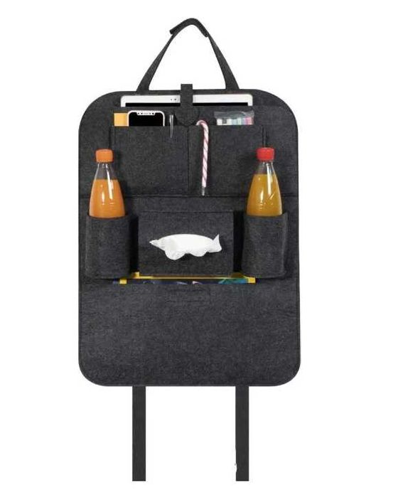 Organizator pentru Spatar Auto, Suporturi si Buzunare Multiple