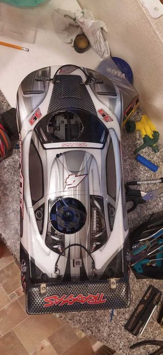 Traxxas Nitro 4Tec. ДВС 3.3  радиоуправляемая машина
