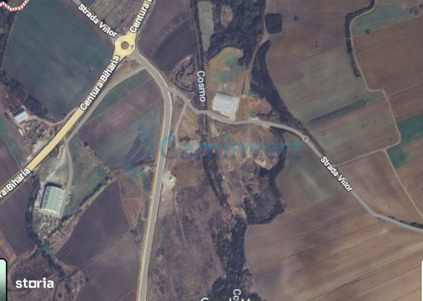Teren Biharia cu o suprafata de 16646 mp intravilan,Gaminvest, V4214C