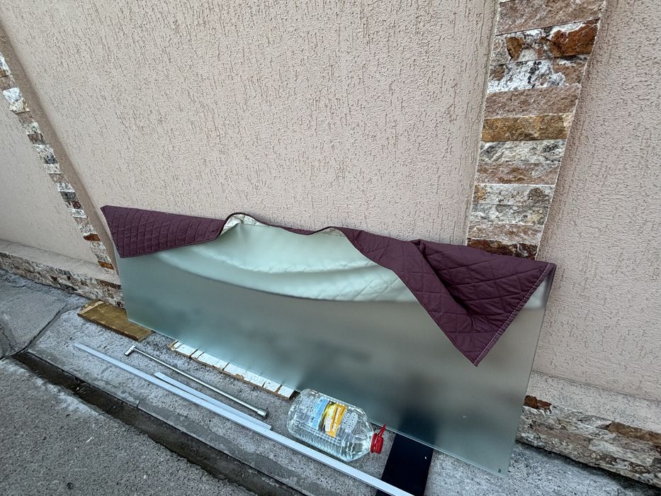Sticlă duș mată 70/200