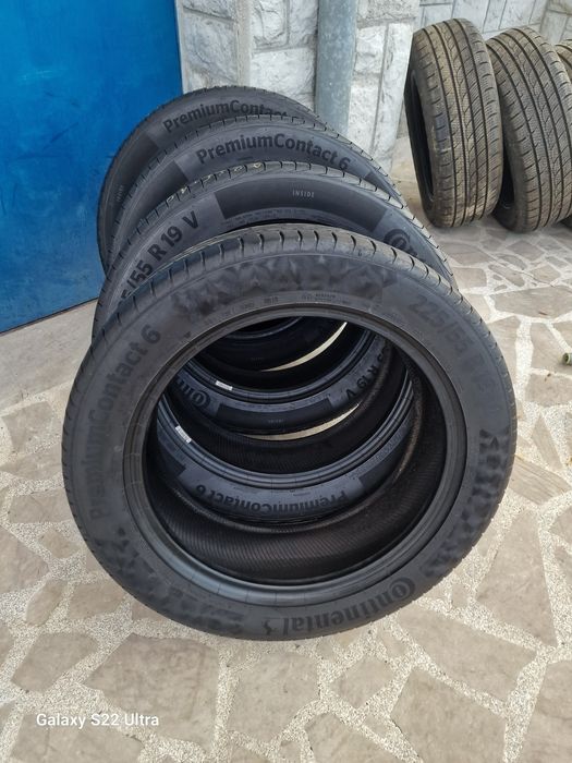 225 55 R 19 V 4броя Continental6 Замъка Ямбол