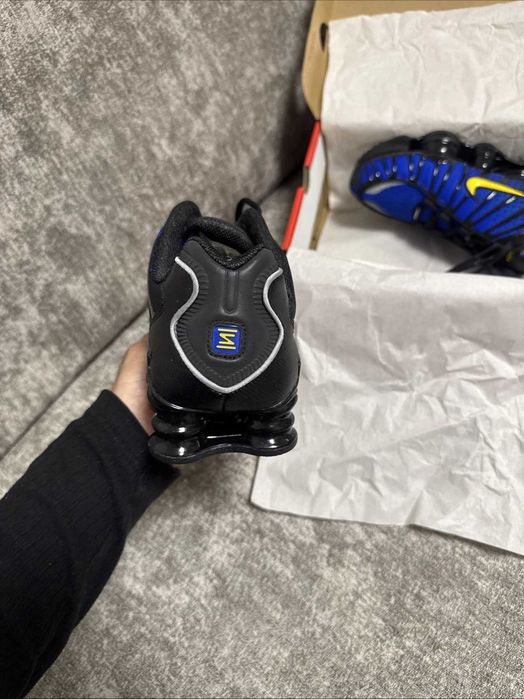 Обувки NIKE / Air Max Plus / Shox Blue & Yellow + КУТИЯ / 40 - 45 НОМЕР