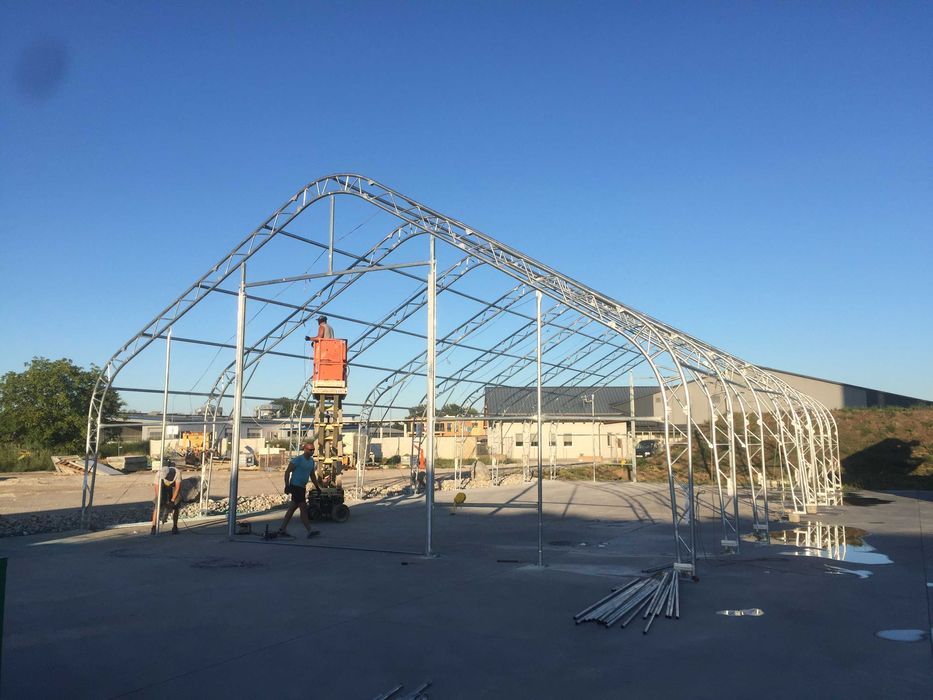 Cort industrial tip casa 12x18 M nou , pe stoc diferite dimensiuni