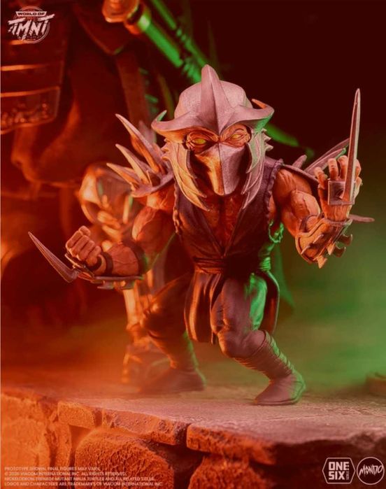 Шедьовър на Шрюдер . Shredder Mondo 1/6 scala 6 new and sealed