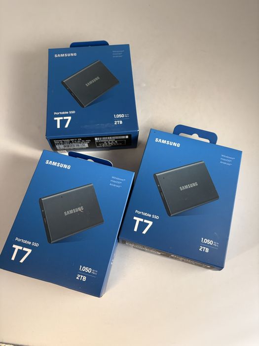 SSD Extern Samsung T7 2TB USB 3.2 2.5inch , sigilate