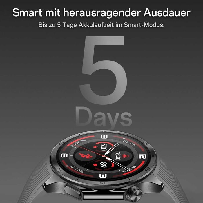 Нов! 2г. гаранция! OnePlus Watch 3 - Black