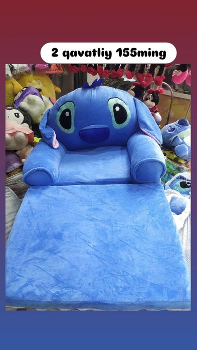 Divan kreslo  detiskiy Sidushka  yumshoq divanchala