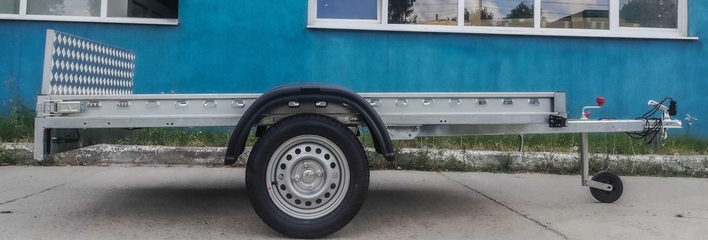 Remorca 750 Auto mono-ax dublu-ax  moto ATV apicola garantie carte RAR