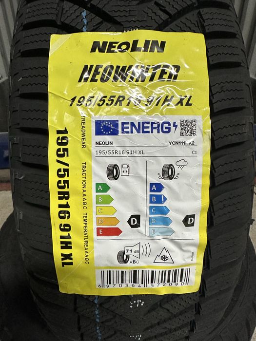 Нови зимни гуми NEOLIN NEOWINTER 195/55R16 91H XL 1955516