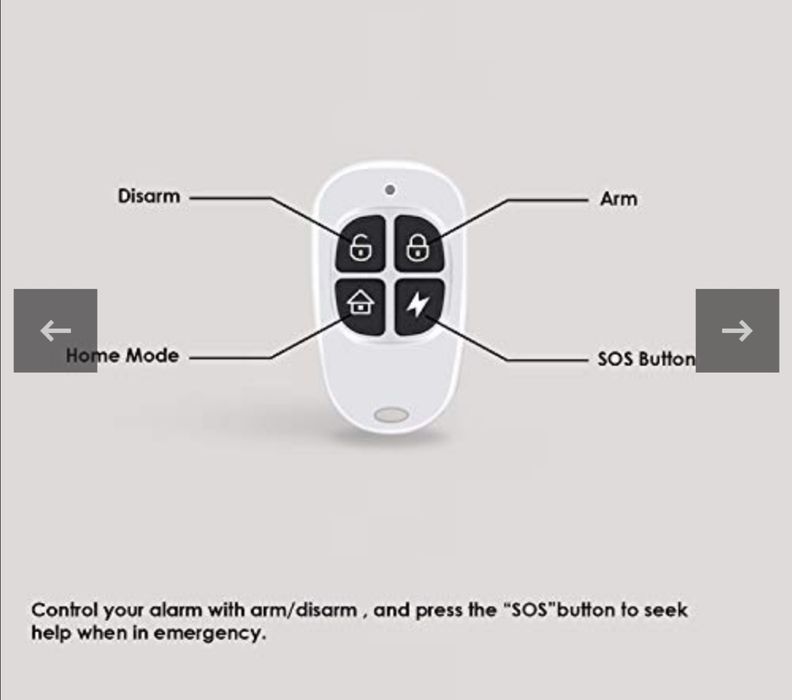 Алармена система АGS Home Wi Fi за дома, офиса, гаража.