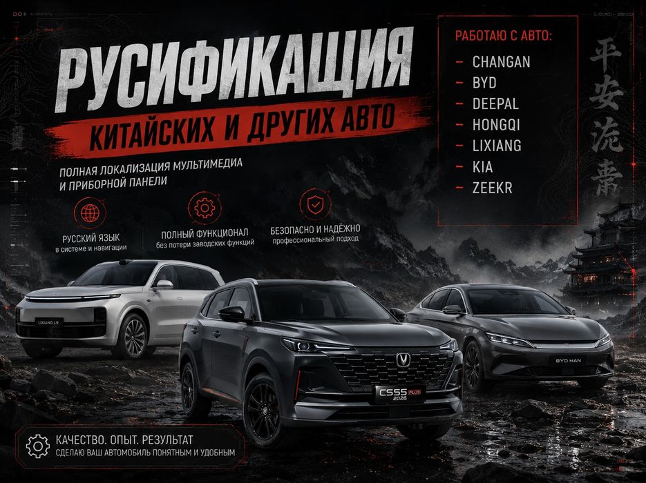 РУСИФИКАЦИЯ китайских авто