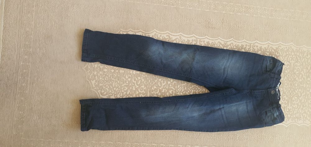 ОБЩО 6 БРОЯ изключително запазени дънки и панталони за момче 11 - 14г.