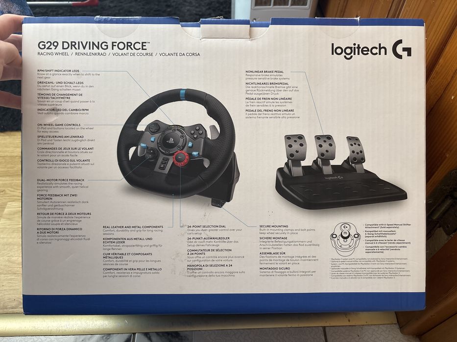 Logitech G29+Shifter+suport-Set Complet