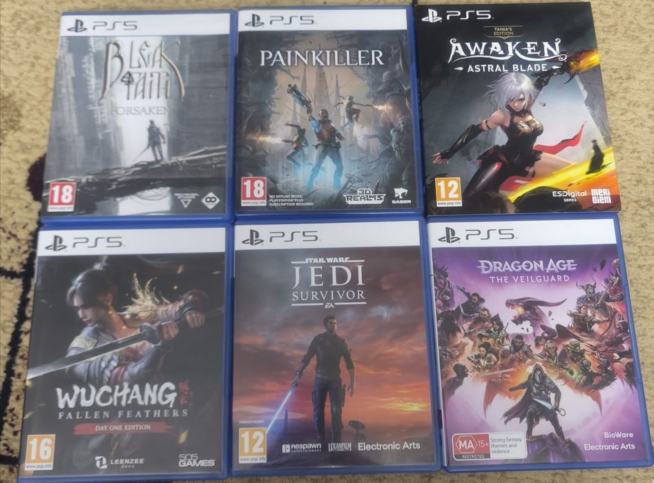 Игры на Playstation 5