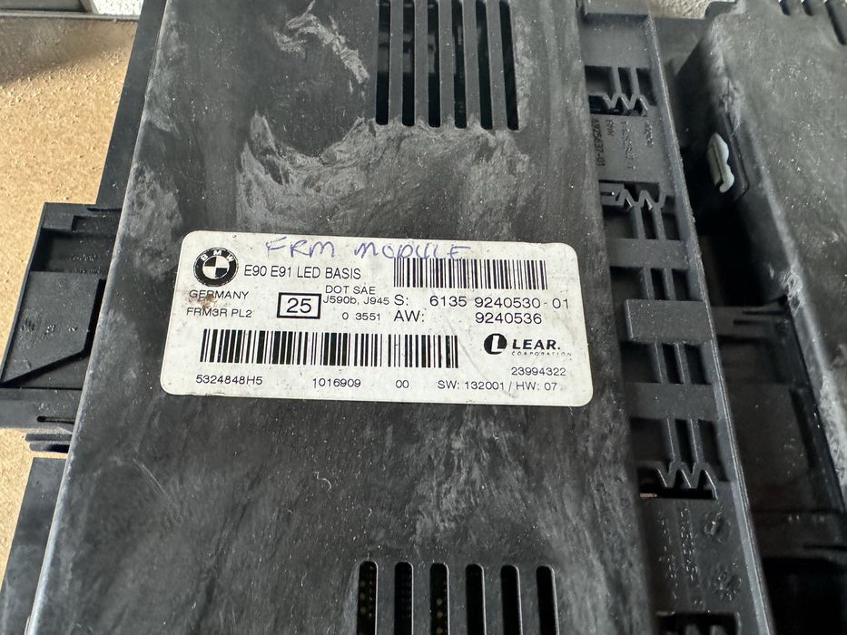 FRM modul lumini bmw e90 e87