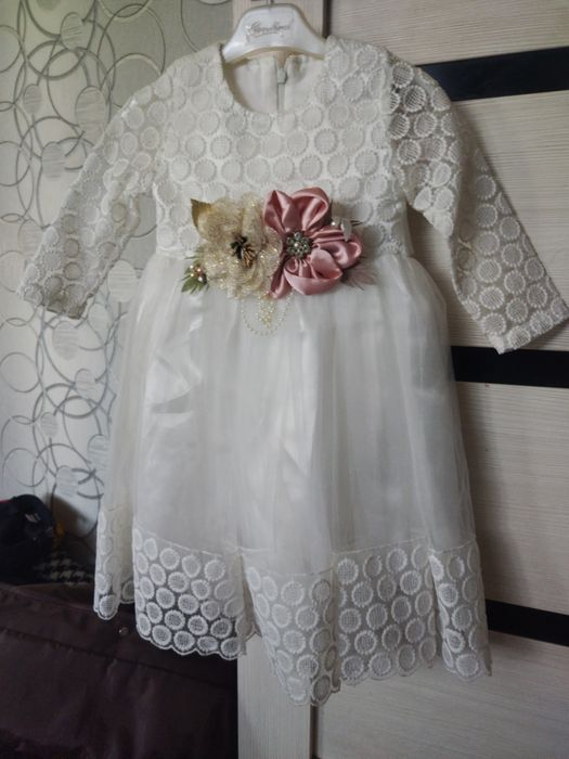 Детский и взрослый платье