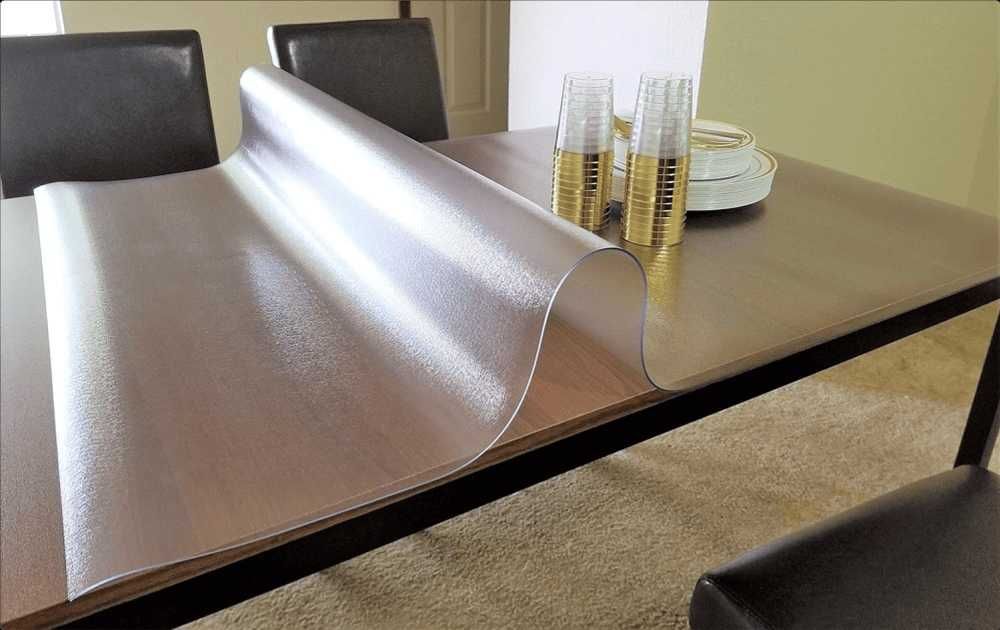 Мягкое стекло матовое 2 мм силиконовая прозрачная скатерть на стол ПВХ