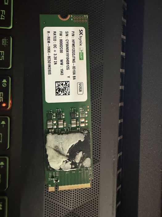 SSD на 512gb nvme