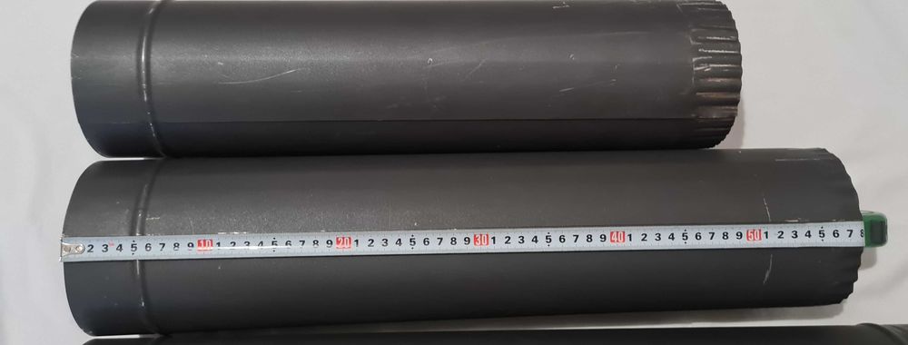 Кюнци за камина - черен мат