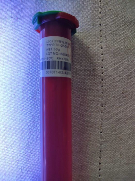 Lampa led UV, dimensiuni 22,5x12,5x5cm si adeziv LOCA TP2500F,