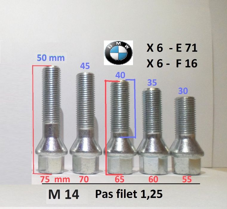 Prezoane Lungi Orice model M12 , M 14 pas 1,5 sau 1,25 Noi !!!