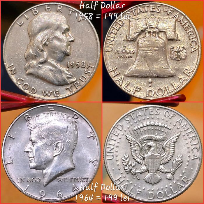 SUA Vechi Morgan Peace Dollar monede argint 90%