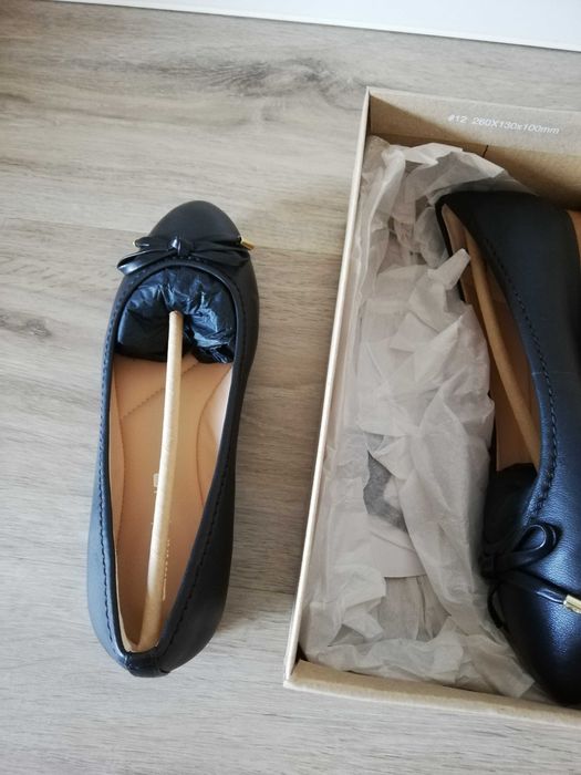 Балеринки от естествена кожа CLARKS Grace Lily